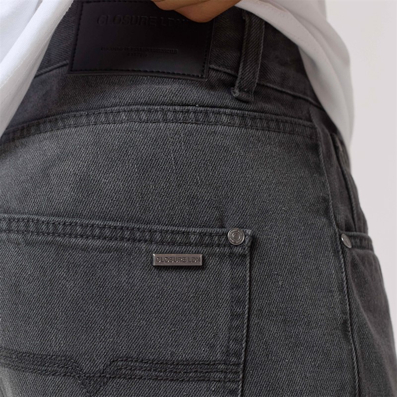 Mens Carpenter Denim Jeans Grey 3 Mens Carpenter Denim Jeans Grey
