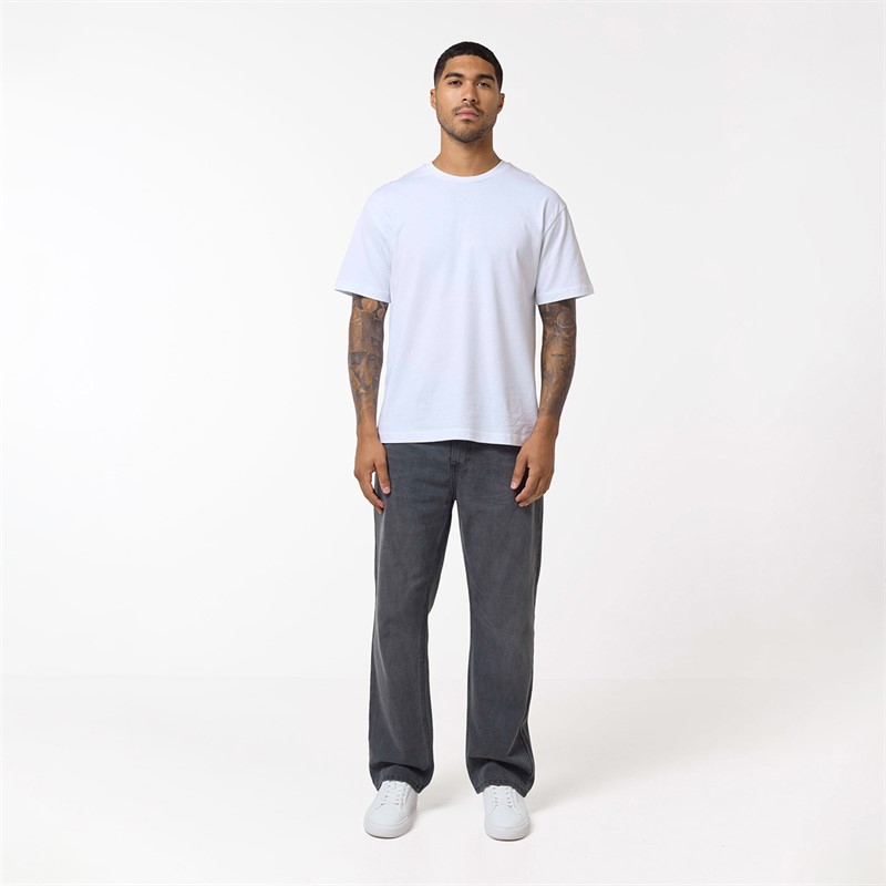 Mens Carpenter Denim Jeans Grey 4 Mens Carpenter Denim Jeans Grey