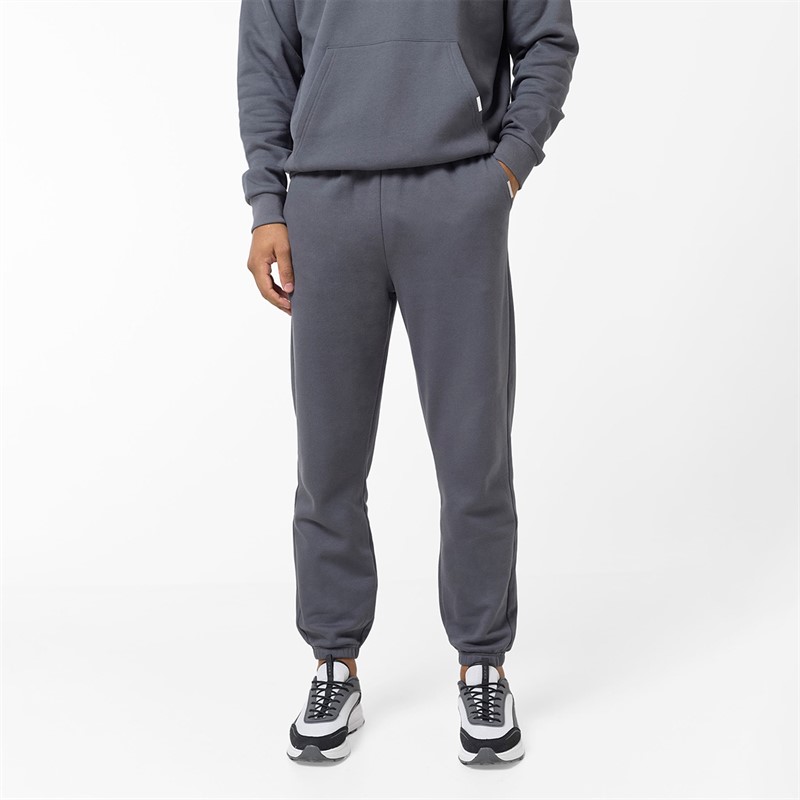 Mens Relaxed Fit Joggers Charcoal