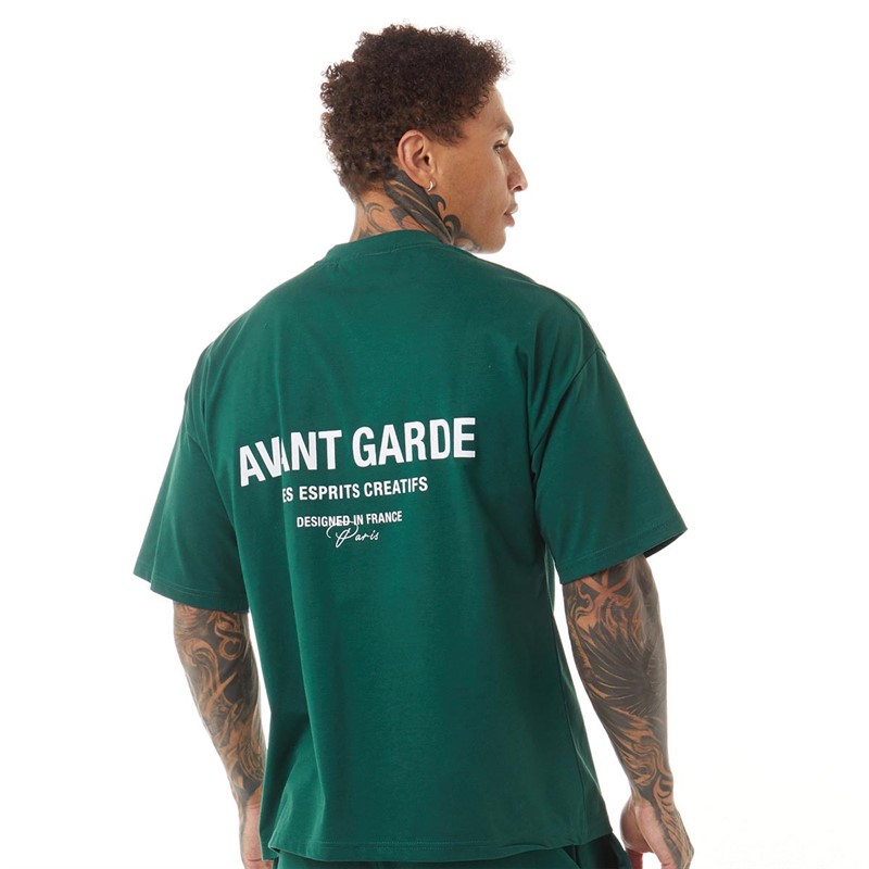 Mens Creatives T-Shirt Emerald 2 Mens Creatives T-Shirt Emerald