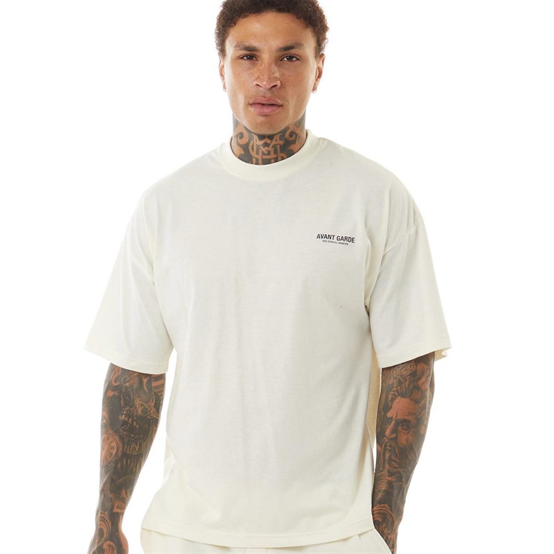 Mens Creatives T-Shirt Ecru