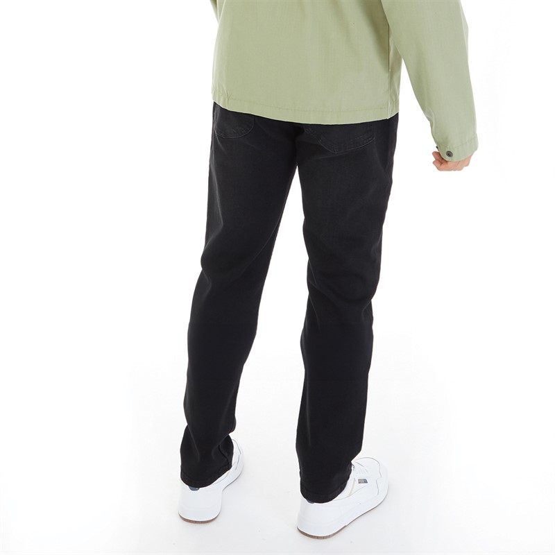 Mens Harlow Regular Fit Stretch Jeans Black 2 Mens Harlow Regular Fit Stretch Jeans Black