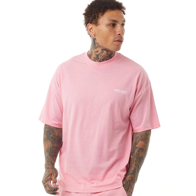 Mens Creatives T-Shirt Bubblegum Pink