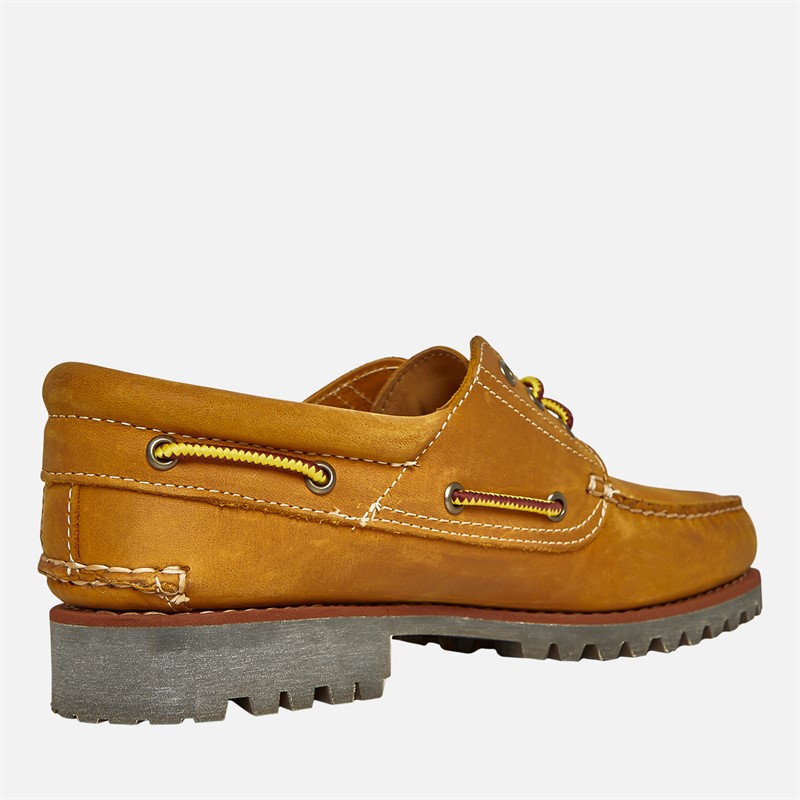 Mens Authentic Boat Shoes Wheat Full Grain 5 Mens Authentic Boat Shoes Wheat Full Grain