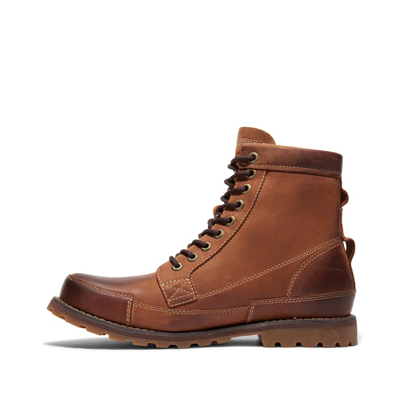 Mens Originals Mid Boots Medium Brown 5 Mens Originals Mid Boots Medium Brown