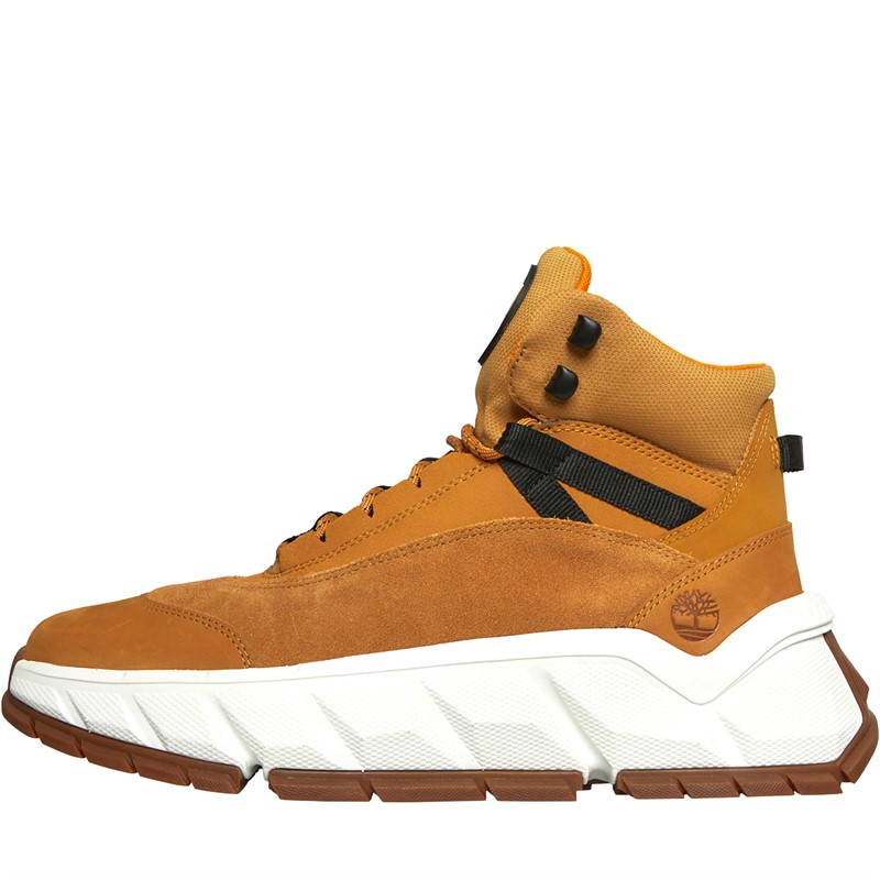 Mens Turbo Mid Lace Boots Wheat