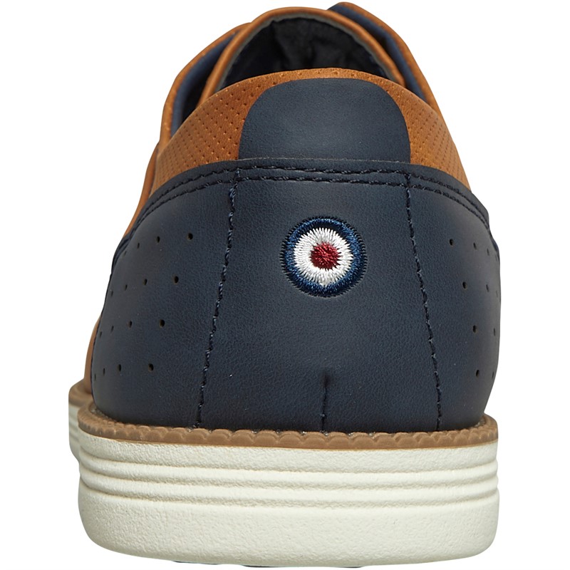 Mens Havana Shoes Tan/Navy 3 Mens Havana Shoes Tan/Navy