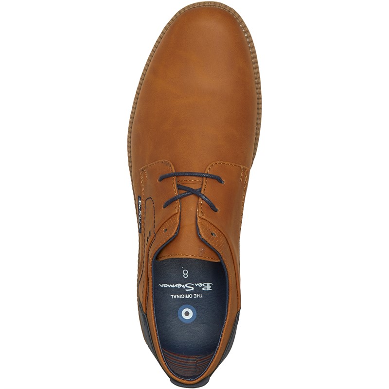 Mens Havana Shoes Tan/Navy 4 Mens Havana Shoes Tan/Navy