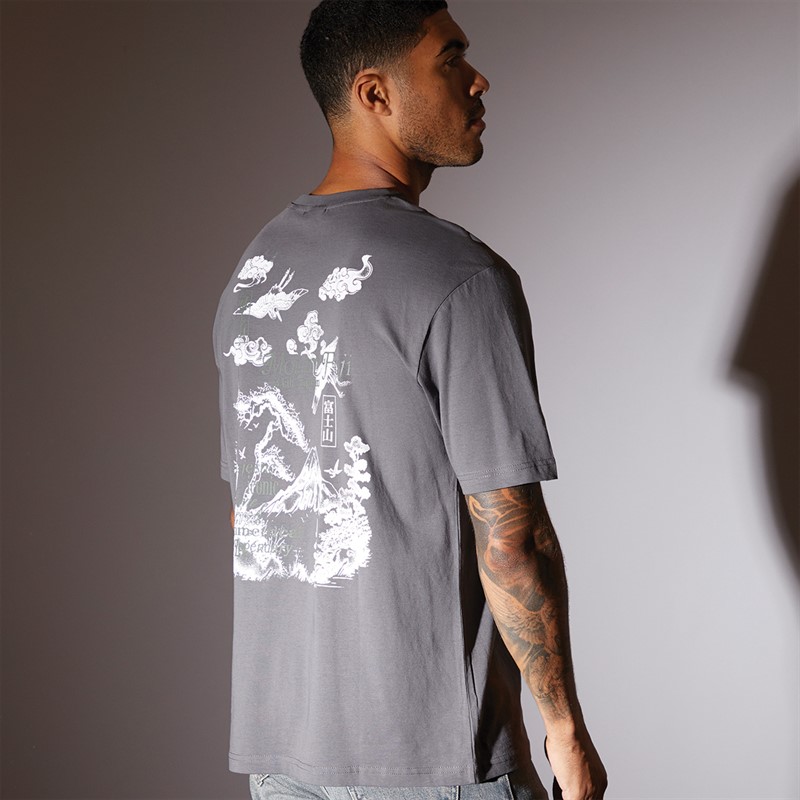 Mens Tristan Relax T-Shirt Mount Fuji