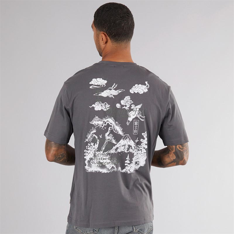 Mens Tristan Relax T-Shirt Mount Fuji 3 Mens Tristan Relax T-Shirt Mount Fuji
