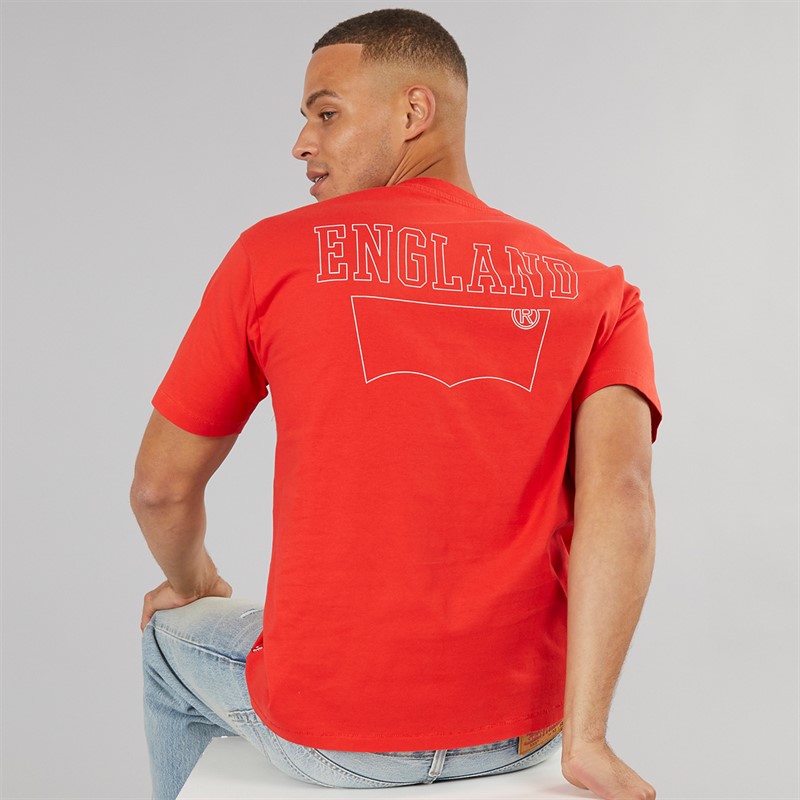 Mens Vintage T-Shirt Scarlet Body