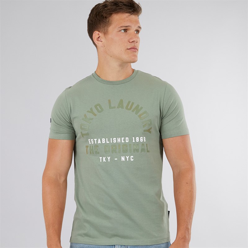 Mens Lewes T-Shirt Green