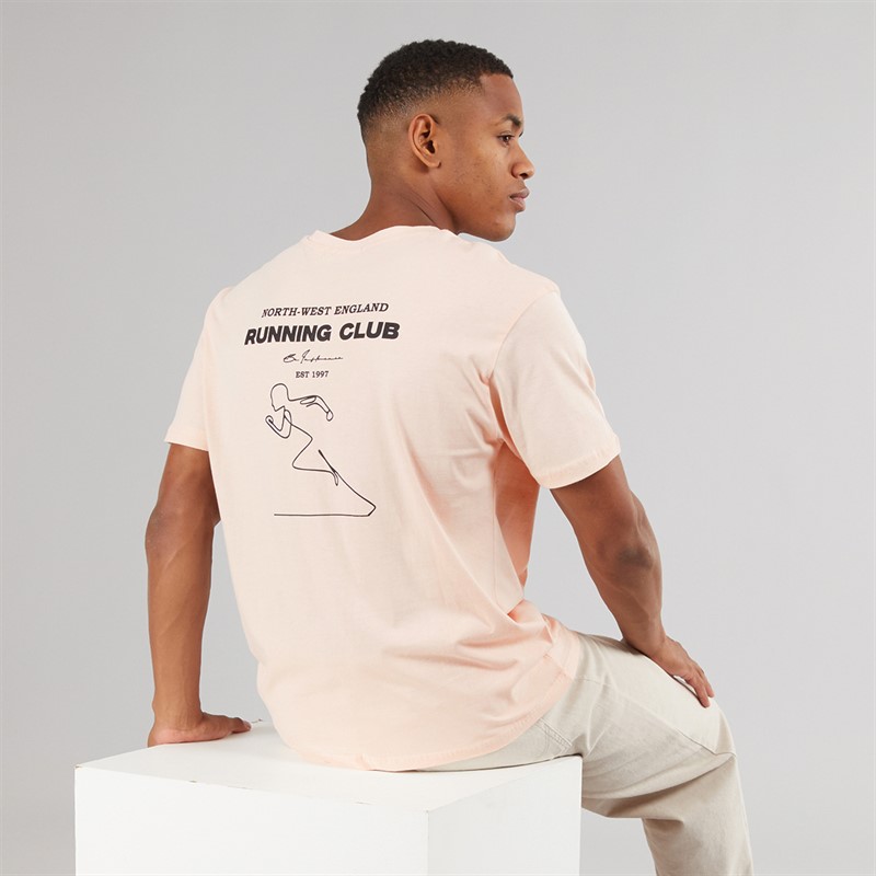Mens Graphic Oversized T-Shirt Cameo Rose 1 Mens Graphic Oversized T-Shirt Cameo Rose