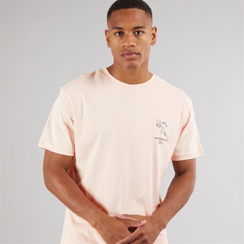 Mens Graphic Oversized T-Shirt Cameo Rose 2 Mens Graphic Oversized T-Shirt Cameo Rose