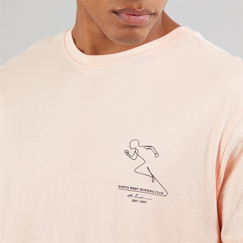 Mens Graphic Oversized T-Shirt Cameo Rose 5 Mens Graphic Oversized T-Shirt Cameo Rose
