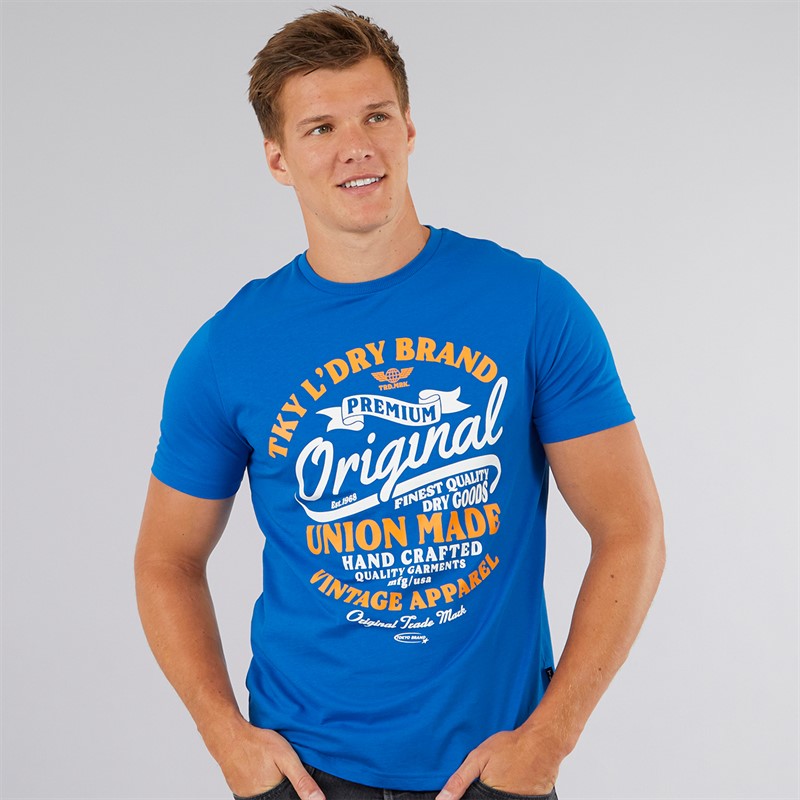 Mens Montrose T-Shirt Blue