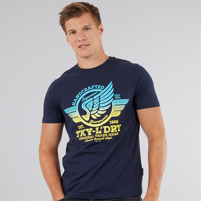 Mens Debenham T-Shirt Navy