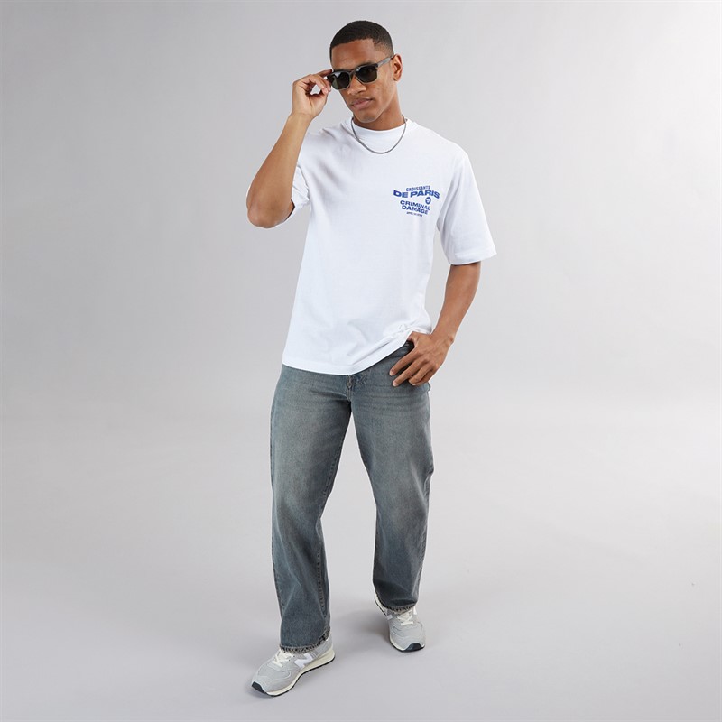 Mens Croissant T-Shirt Off White 4 Mens Croissant T-Shirt Off White