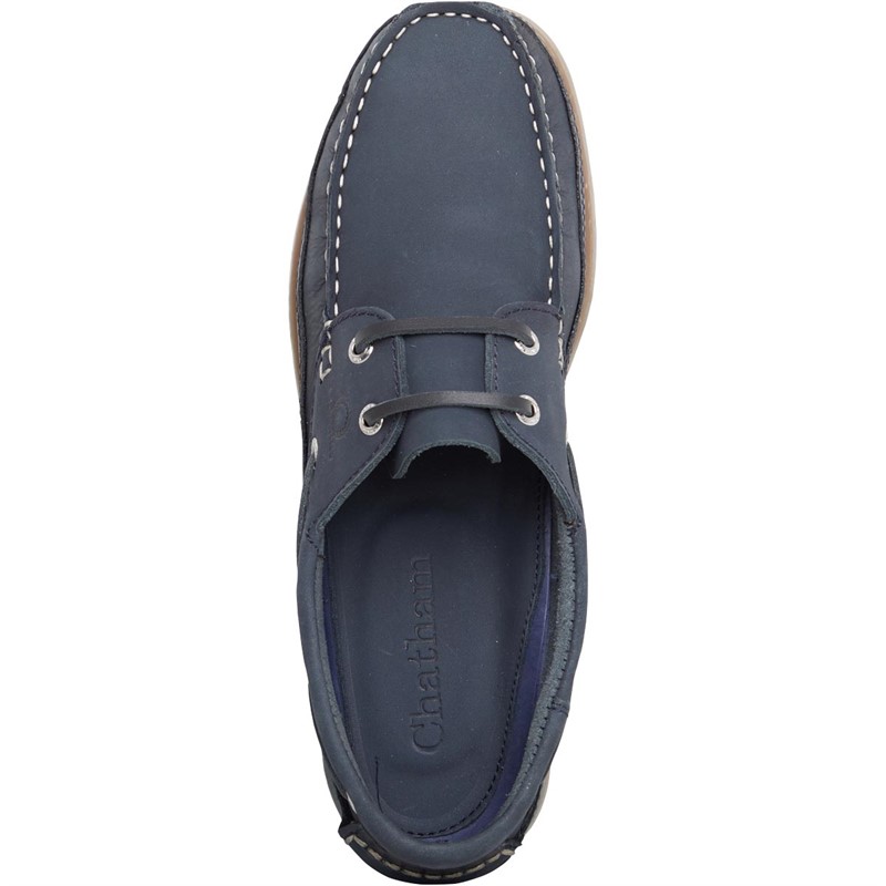 Mens Portage Deck Shoes Nubuck Navy/Dark Navy 4 Mens Portage Deck Shoes Nubuck Navy/Dark Navy
