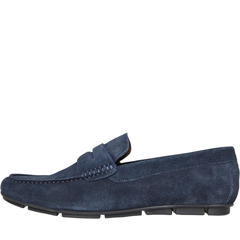Mens Driving Loafers Marine