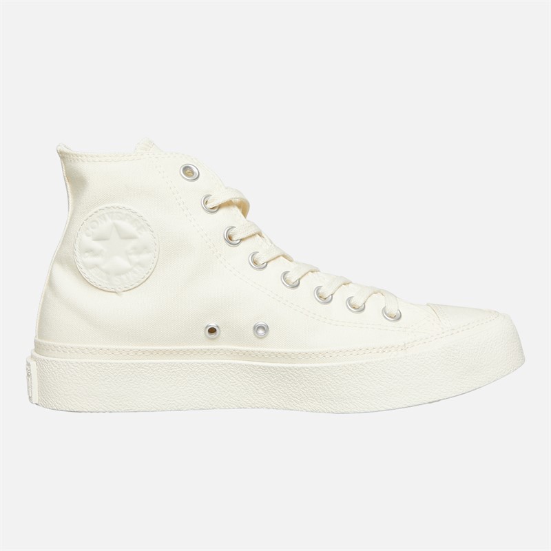 Chuck Taylor All Star Hi Trainers Egret/Egret/Egret