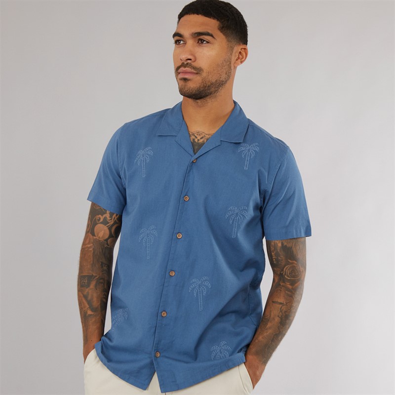 Mens Sag Shirt Denim