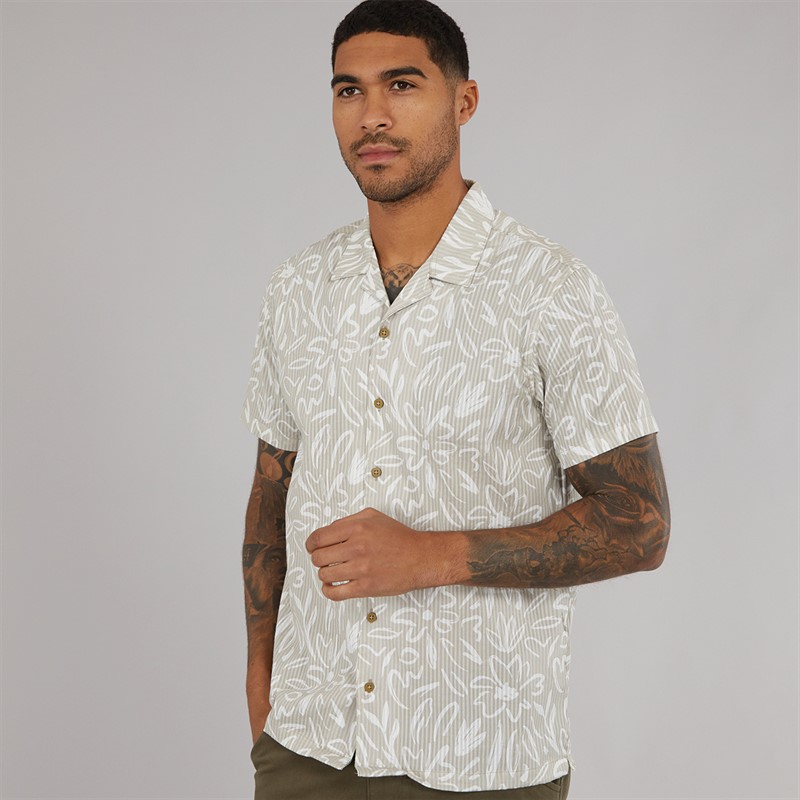Mens Dal Shirt Light Stone