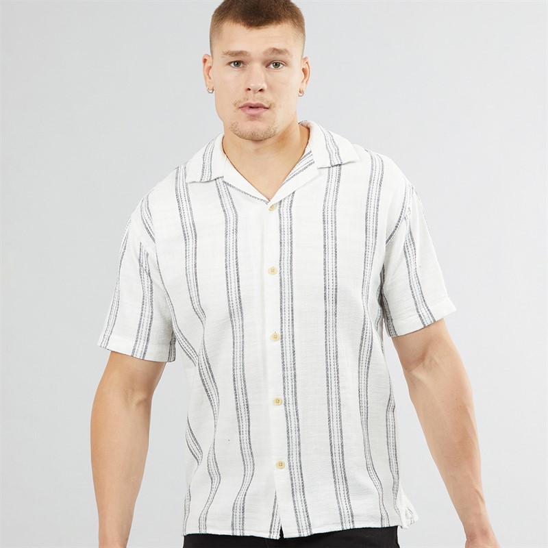 Mens Mads Short Sleeve Shirt Cloud Dancer