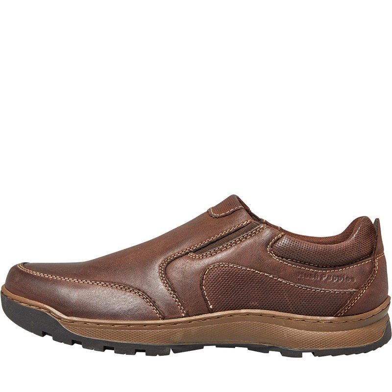 Mens Jasper Slip On Shoes Brown 1 Mens Jasper Slip On Shoes Brown