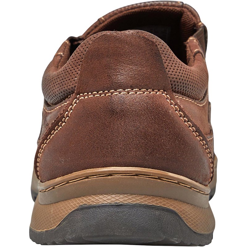 Mens Jasper Slip On Shoes Brown 3 Mens Jasper Slip On Shoes Brown