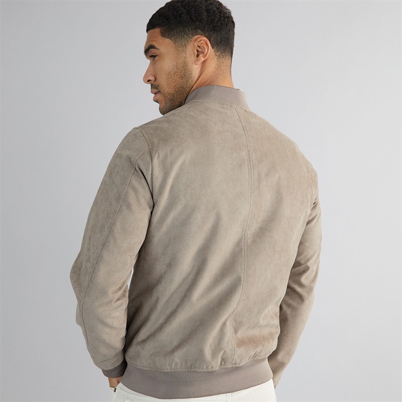 Mens Tano Faux Suede Bomber Falcon 2 Mens Tano Faux Suede Bomber Falcon