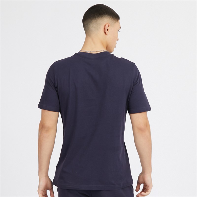 Mens Essentials Small Logo T-Shirt New Navy 2 Mens Essentials Small Logo T-Shirt New Navy