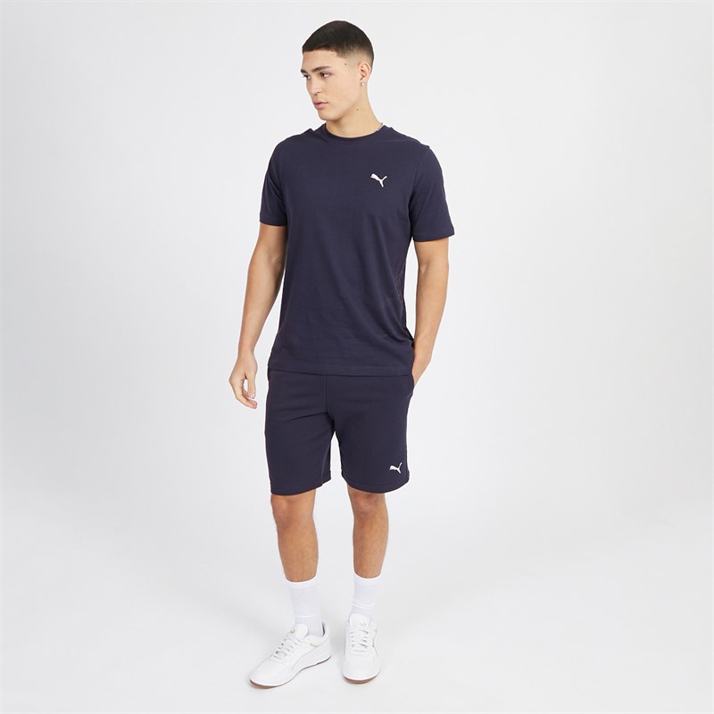 Mens Essentials Small Logo T-Shirt New Navy 3 Mens Essentials Small Logo T-Shirt New Navy