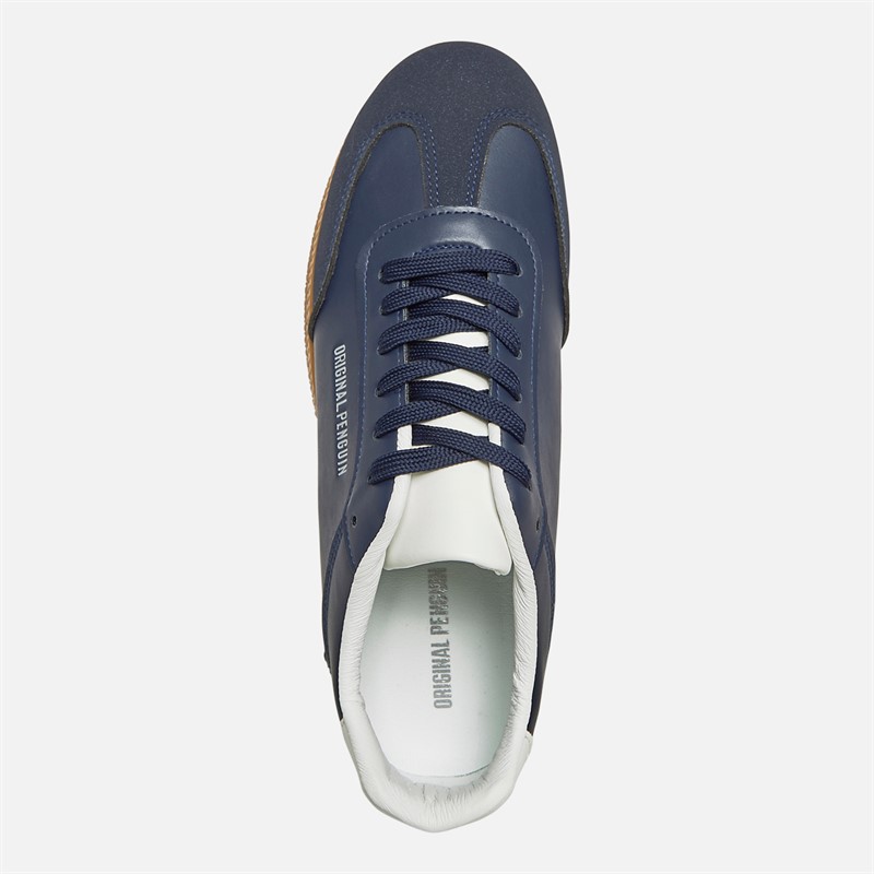 Mens Salsa Trainers Navy/Gum 4 Mens Salsa Trainers Navy/Gum