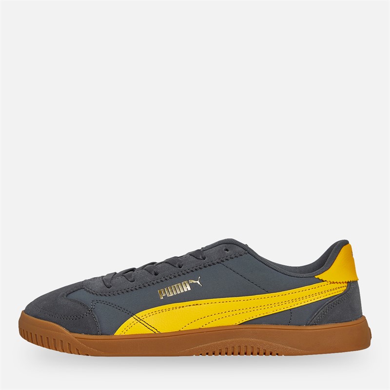 Mens Club 5V5 Lux OG Trainers Grey/Tangerine/Gold