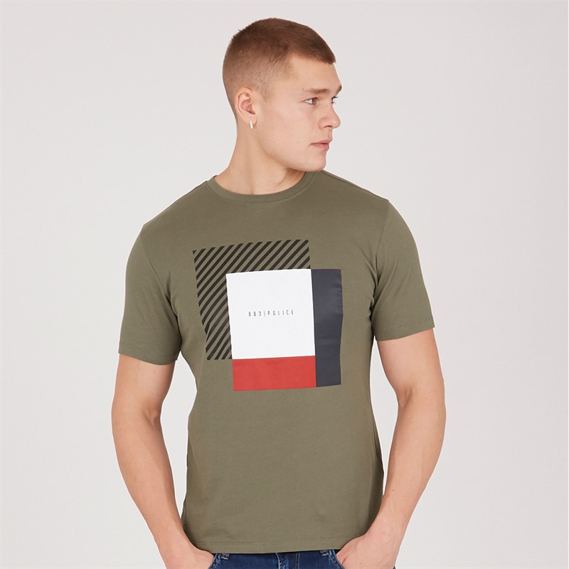Mens Feldo T-Shirt Khaki