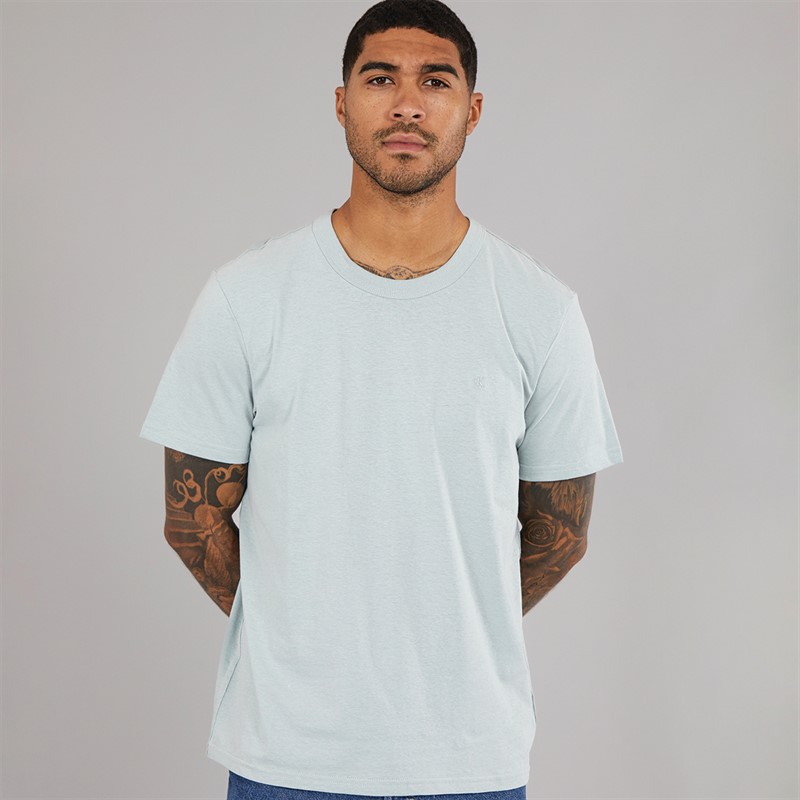 Mens Hemp Jersey T-Shirt Puritan Gray