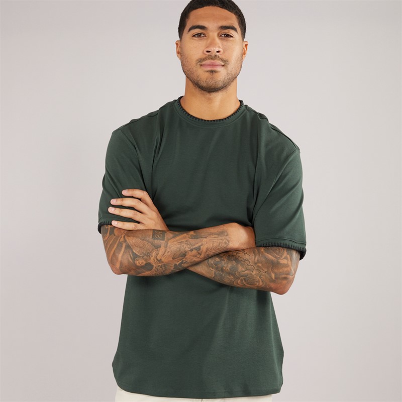 Mens Tri T-Shirt Forest Green