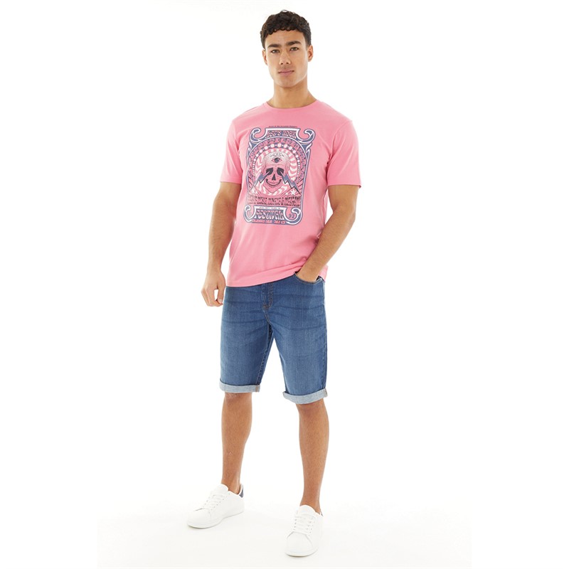 Mens Festival Skull T-Shirt Flowering Ginger 3 Mens Festival Skull T-Shirt Flowering Ginger