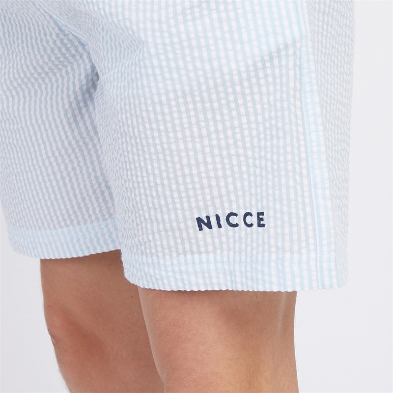 Mens Nosta Swim Shorts Sky/White 3 Mens Nosta Swim Shorts Sky/White