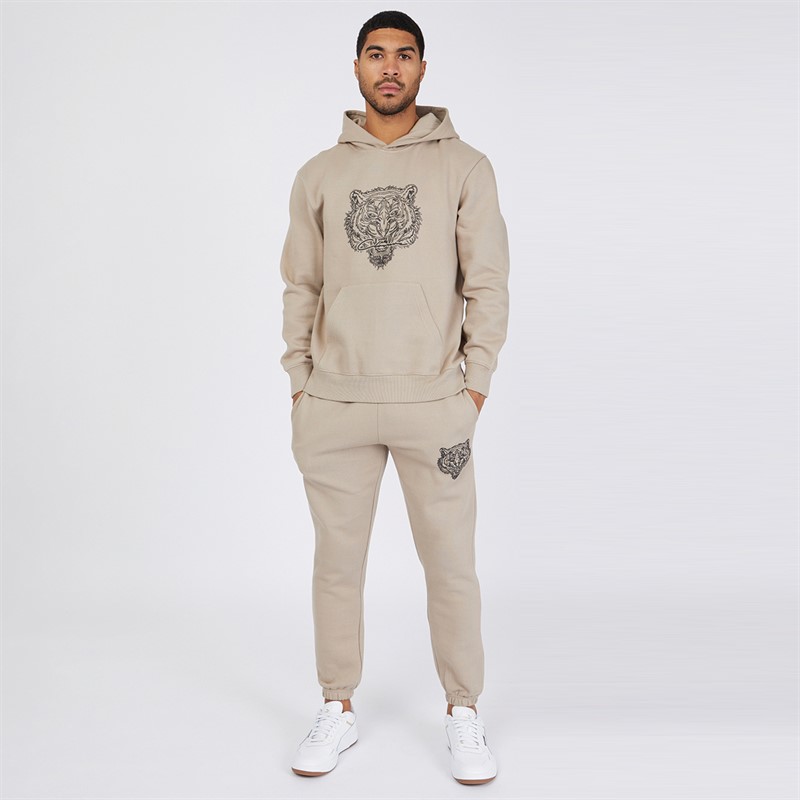 Mens Fury Tracksuit Greige/Black 4 Mens Fury Tracksuit Greige/Black