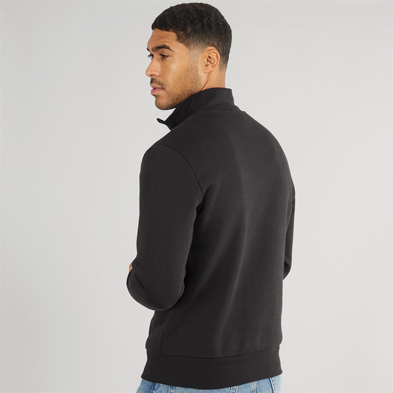 Mens NY Chest Box Logo Sweatshirt CK Black 2 Mens NY Chest Box Logo Sweatshirt CK Black