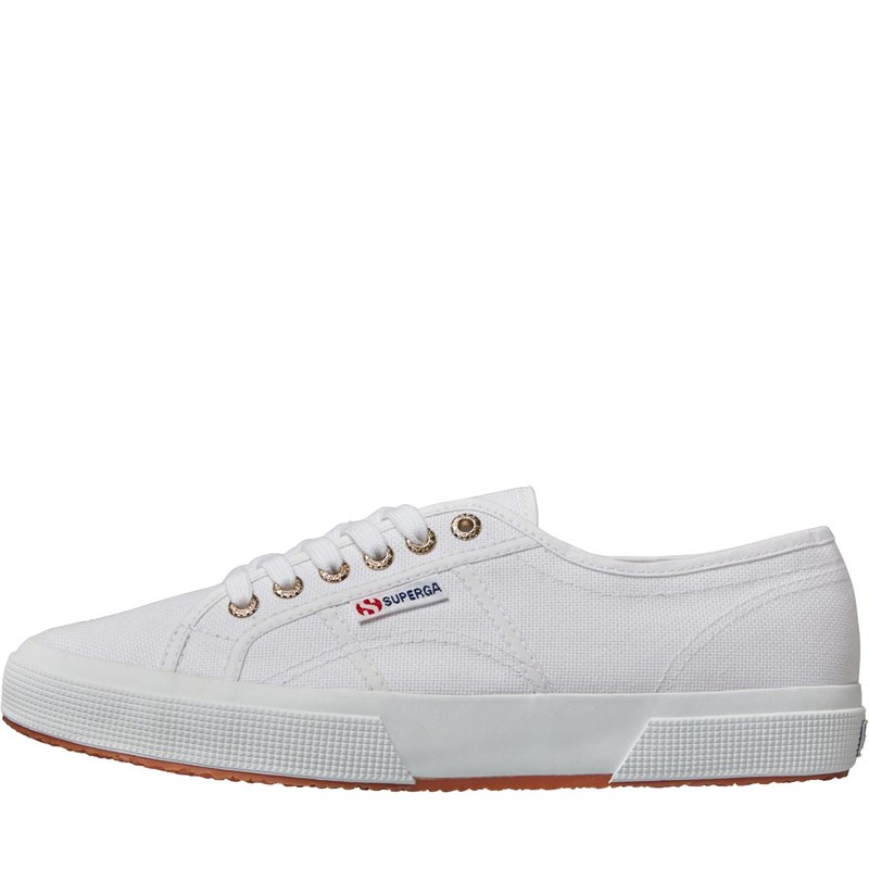 2750 COTU Canvas Pumps White Pale Gold