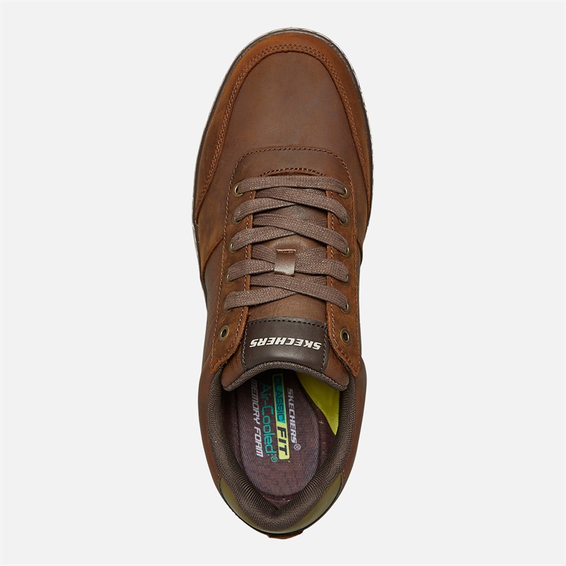 Mens Evenston Fanton Shoes Dark Brown 4 Mens Evenston Fanton Shoes Dark Brown