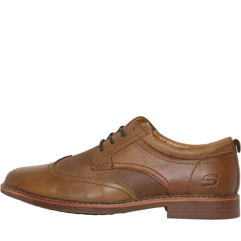 Mens Bregman Modeso Shoes Cognac