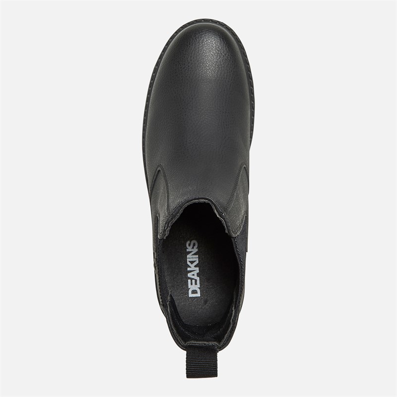 Mens Silo Chelsea Boots Black 4 Mens Silo Chelsea Boots Black
