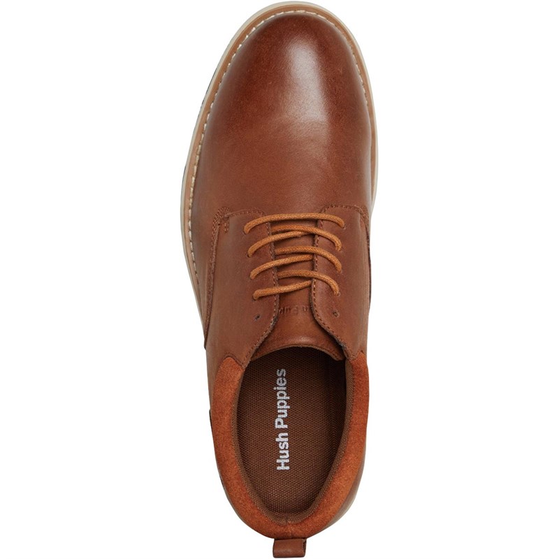 Mens Dylan Lace Shoes Tan 4 Mens Dylan Lace Shoes Tan