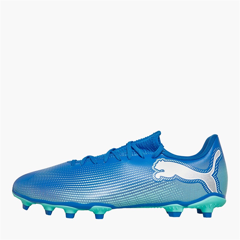 Future 7 Play FG/AG Firm Ground Football Boots Hyperlink Blue Mint/ White