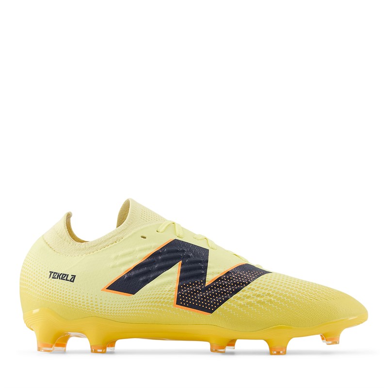 Tekela Magia Low Laced V4 FG/Firm Ground Football Boots Parchment