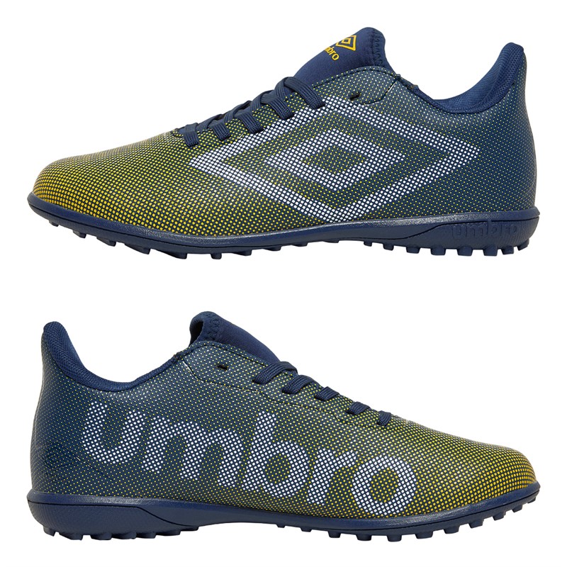 Mens Velocita Matrix 1.0 TF Astro Football Boots Poseidon/White/Blazing Yellow